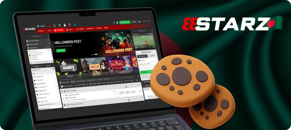 Cookie Policy on the 888Starz Bangladesh Website